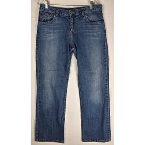 Lucky Brand Dungarees Josie‎ Jeans Style 8C1Q020 Sz 12/31 Blue Denim Vintage Y2K